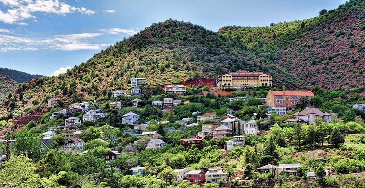 Former mining town of Jerome, Arizona