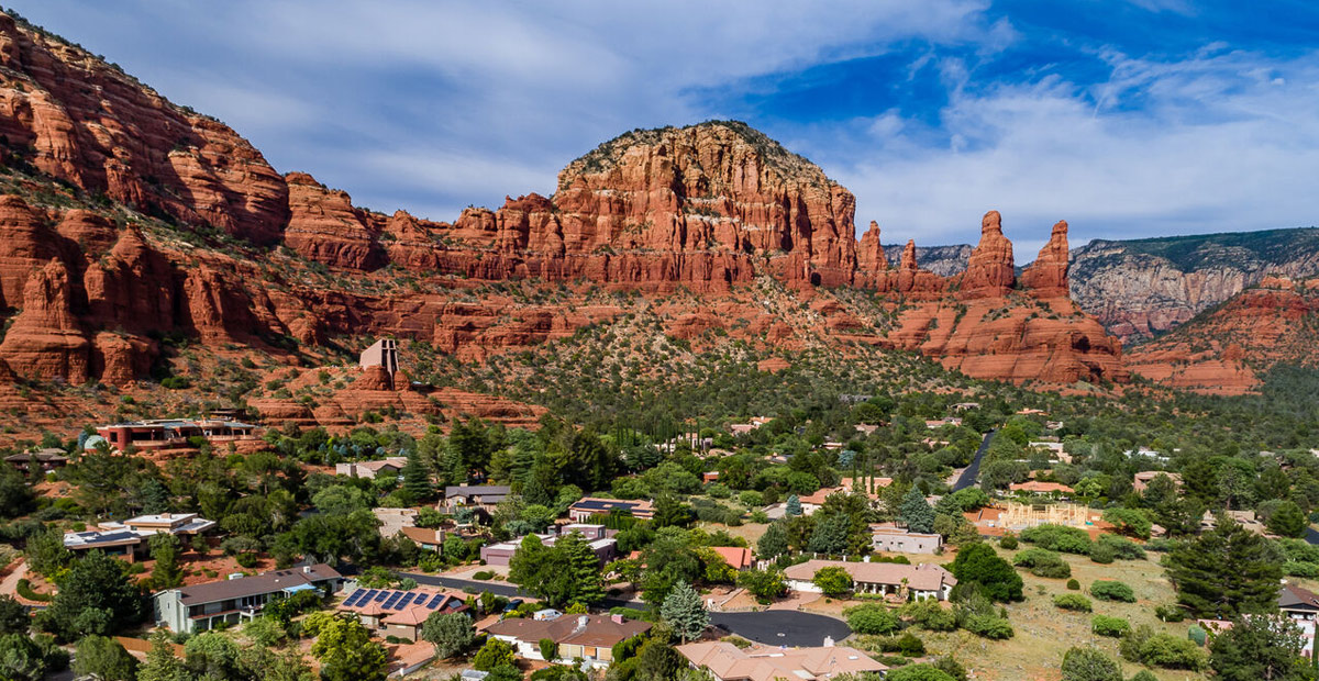 Chapel area of Sedona AZ